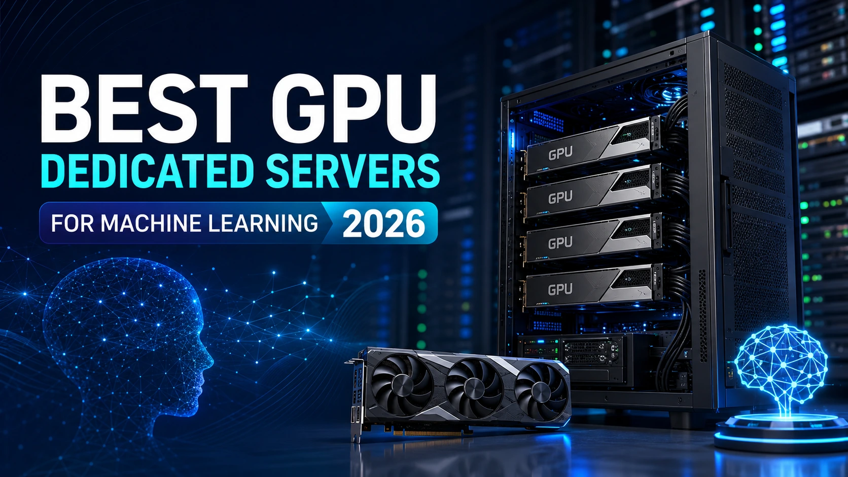 GPU dedicated server infrastructure for machine learning and AI workloads