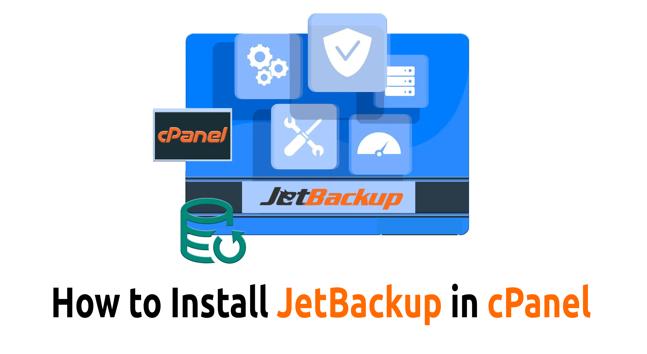 jetbackup and cpanel logos