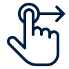 data center smart hand image icon