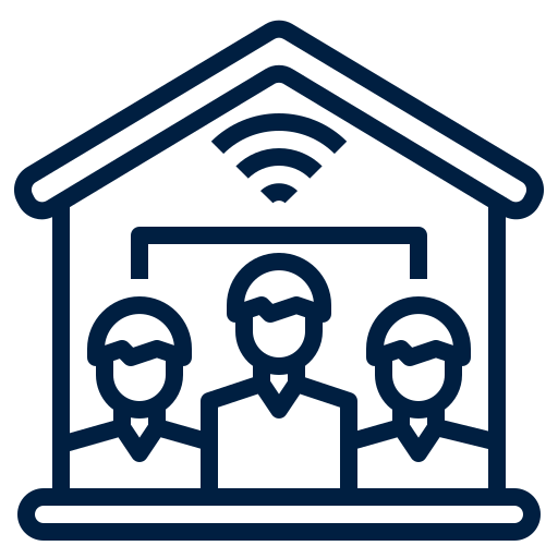 in-house work team icon
