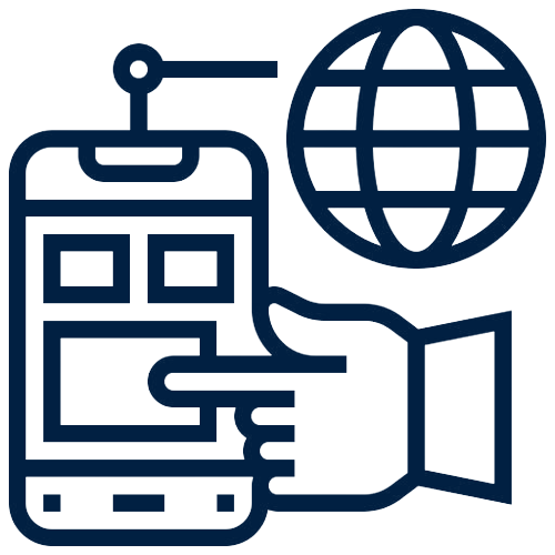 remote hand icon